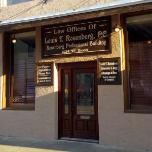 Law offices of Louis T. Rosenberg office front image