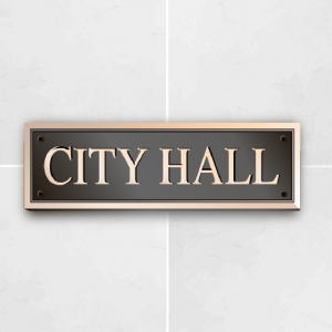 City Hall Sign image