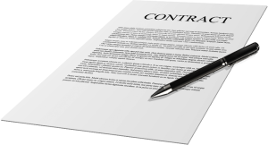 Contract/legal documents image
