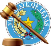 Litigation graphic - seal of Texas